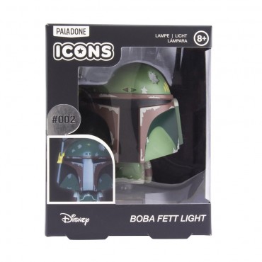 Lámpara Boba Fett Star Wars 3D Icons