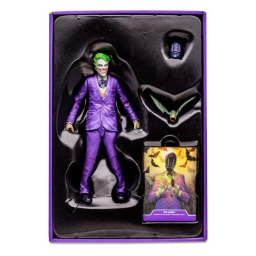 Figura Joker The Deadly Duo Gold Label DC Multiverse The Joker Articulada 18 cms