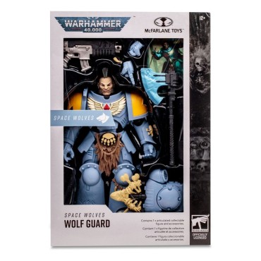 Figura Wolf Guard Space Wolves Warhammer 40.000 Articulada 18 cms