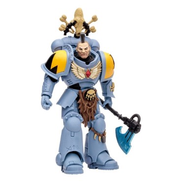 Figura Wolf Guard Space Wolves Warhammer 40.000 Articulada 18 cms