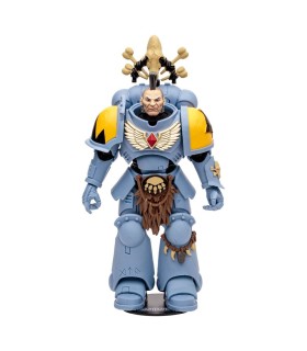 Figura Wolf Guard Space Wolves Warhammer 40.000 Articulada 18 cms