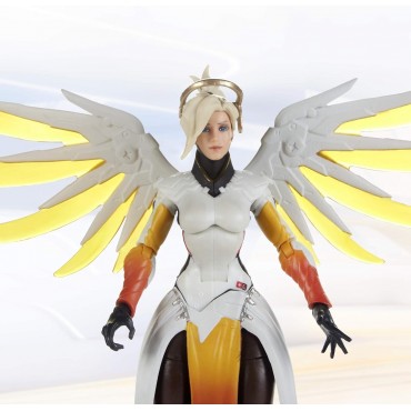 Set Figuras Mercy Y Pharah Overwatch Ultimates Articuladas 15 cms