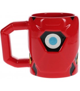 Taza 3D Reactor Iron Man Marvel Térmica Cerámica 500 mls