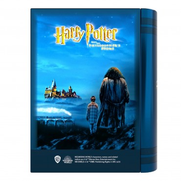 Libro Metálico Con Accesorios Harry Potter Y La Piedra Filosofal