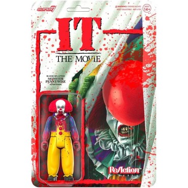 Figura Pennyise Monstruo Salpicado De Sangre It Articulada 10 cms