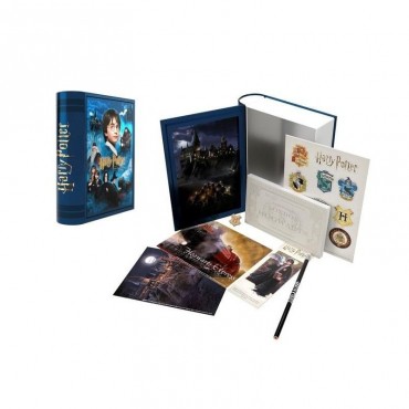 Libro Metálico Con Accesorios Harry Potter Y La Piedra Filosofal