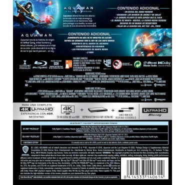 Aquaman 1-2 [4K UHD + Blu-ray] (2018)
