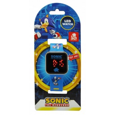 Reloj Sonic The Hedgehog Digital Led 