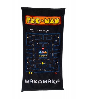 Toalla Pac-Man Retro Algodón 100% 