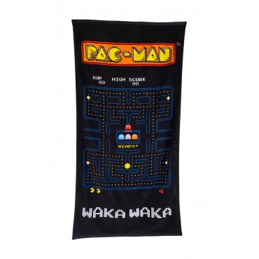 Toalla Pac-Man Retro Algodón 100% 