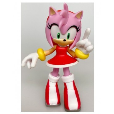 Figura Amy Rose Sonic 9 cms