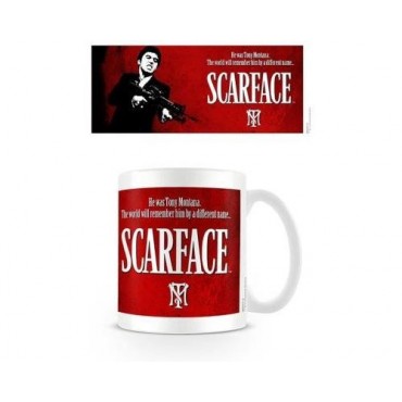Taza Salpicadura Scarface Cerámica 320 mls