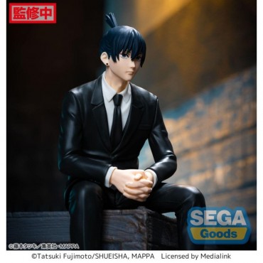 Figura Aki Hayakawa Sentado Chainsaw Man 14 cms