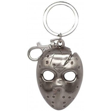 Llavero Máscara Jason Viernes 13 Metálico 