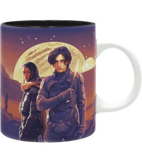 Taza Paul Atreides Y Chani Dune Cerámica 320 mls