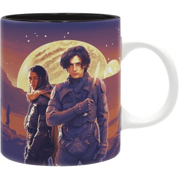 Taza Paul Atreides Y Chani Dune Cerámica 320 mls
