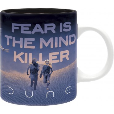 Taza Fear Is The Mind Killer Dune Cerámica 320 mls