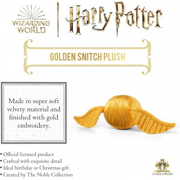 Peluche Snitch Dorada Harry Potter 10 cms