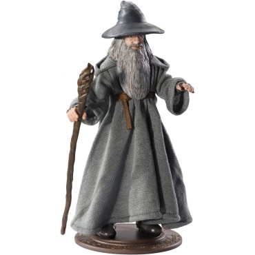 Figura Gandalf El Gris El Señor De Los Anillos Bendyfigs 19 cms