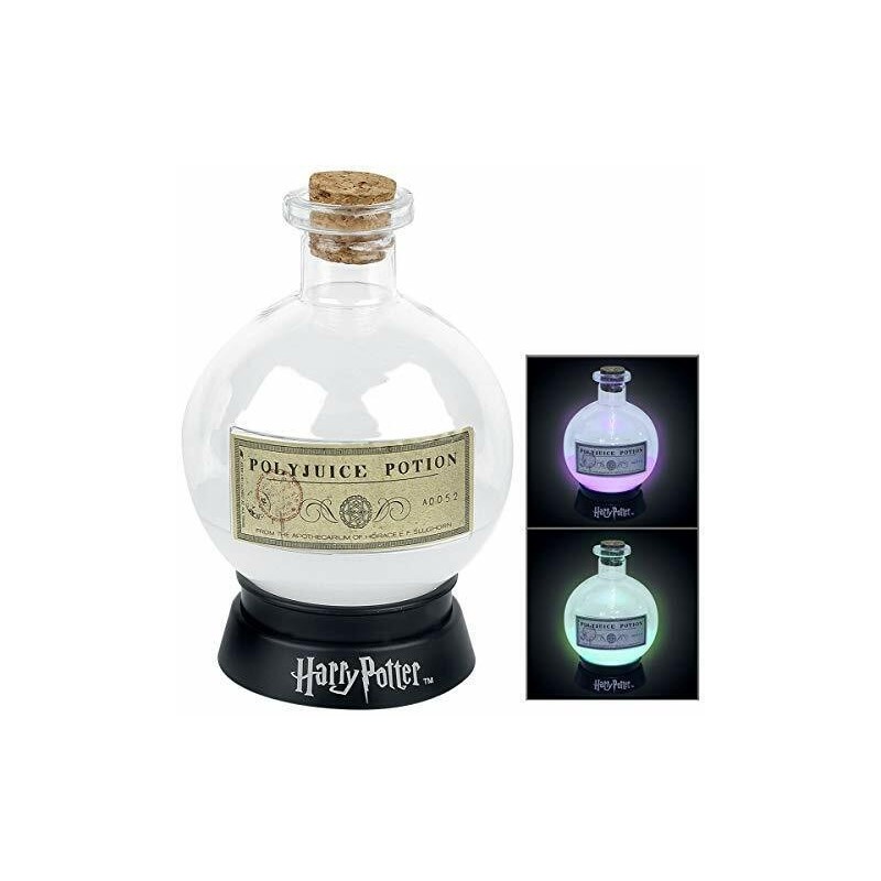 Lámpara Frasco Poción Multijugos Cambia De Color Harry Potter 14 cms