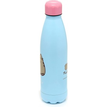 Botella Térmica Gato Glotón Pusheen Metálica 500 mls