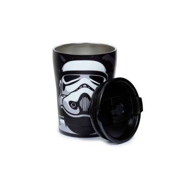 Taza Térmica Original Stormtrooper Star Wars Con Tapa Metálica 300 mls