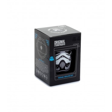 Taza Térmica Original Stormtrooper Star Wars Con Tapa Metálica 300 mls