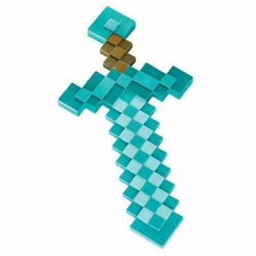 Espada Diamante Minecraft 52 cms