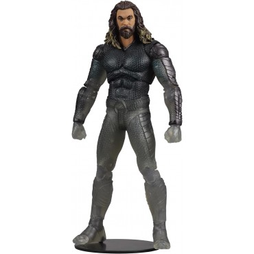 Figura Aquaman Stealth Suit Con Topo Aquaman Y El Reino Perdido Articulada 18 cms