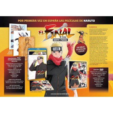 Naruto La Película 10: El final [Blu-ray] (2014) Gekijouban Naruto: The Last