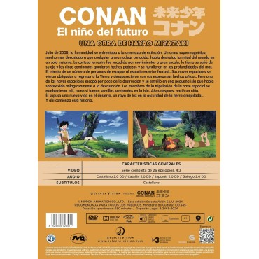 Conan El Niño del Futuro [DVD] (1078) Mirai Shônen Konan