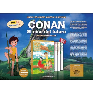 Conan El Niño del Futuro [DVD] (1078) Mirai Shônen Konan
