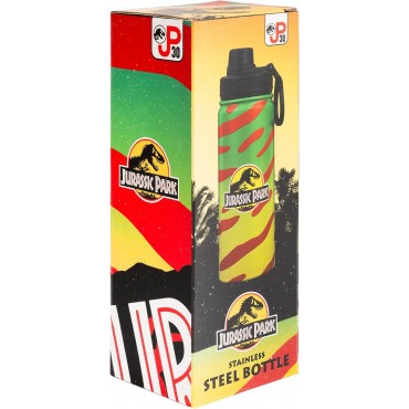 Botella Metálica Jurassic Park Térmica 550 mls