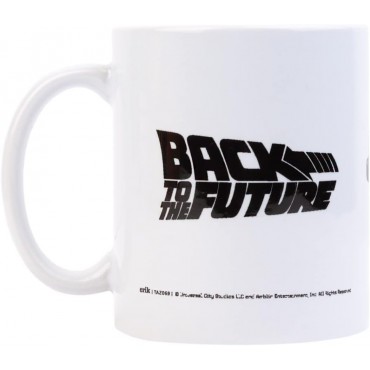 Taza Regreso Al Futuro 1985 Cerámica 320 mls