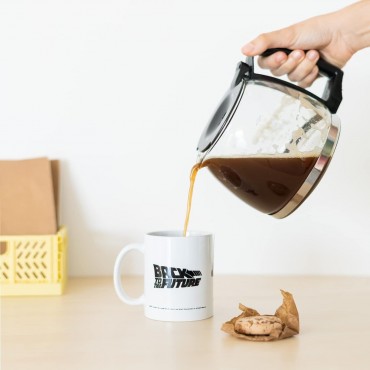 Taza Regreso Al Futuro 1985 Cerámica 320 mls