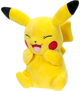 Peluche Pikachu Sonriendo Pokémon 21 cms