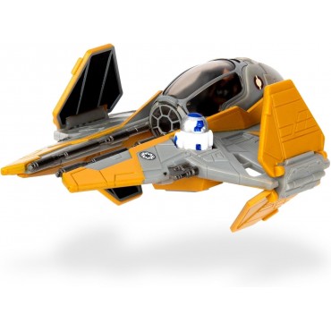 Figura Nave Anakin Skywalker's Jedi Interceptor Star Wars Micro Galaxy Squadron 8 cms