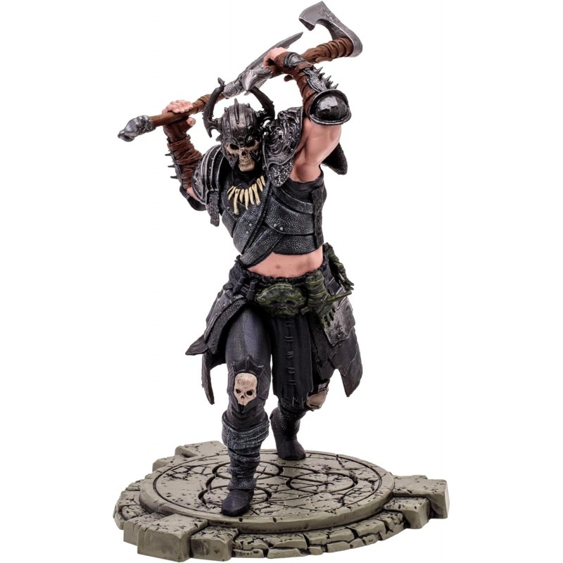 Figura Death Blow Barbarian Diablo IV Estatua 15 cms