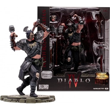Figura Death Blow Barbarian Diablo IV Estatua 15 cms
