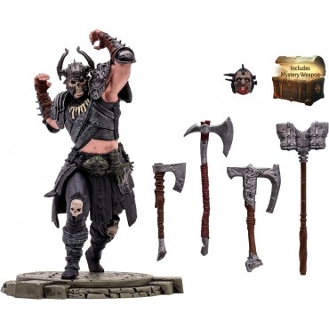 Figura Death Blow Barbarian Diablo IV Estatua 15 cms