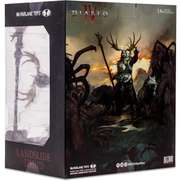 Figura Landslide Druid Diablo IV Estatua 15 cms