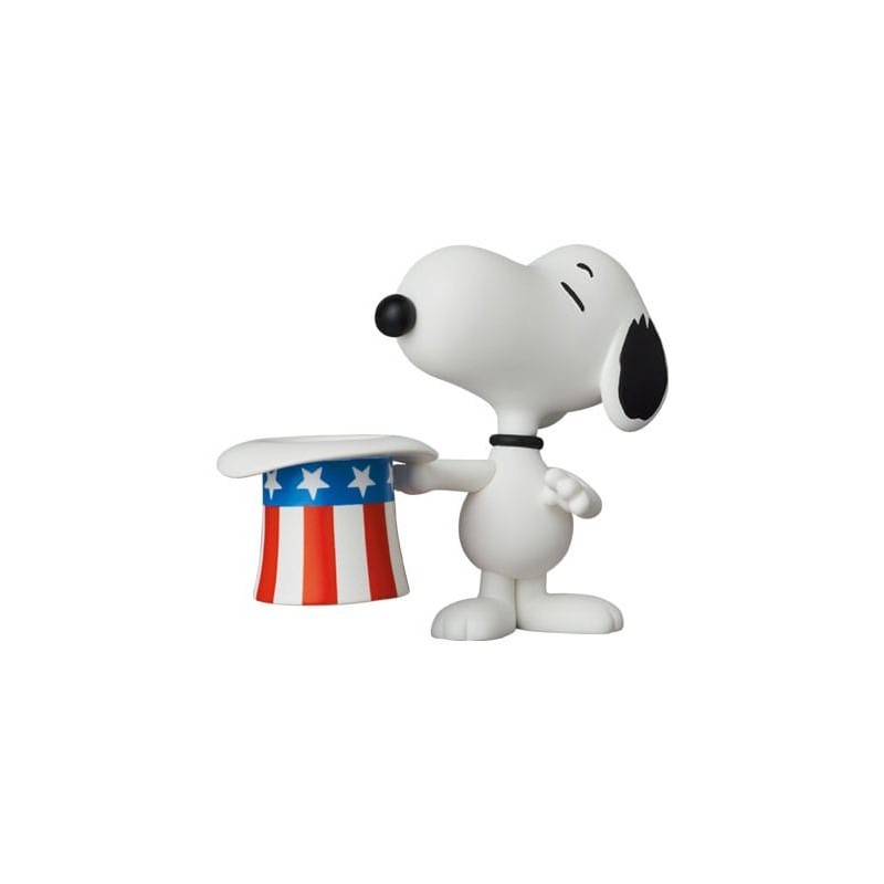 Figura Snoopy Serie Americana Peanuts Uncle Snoopy 8 cms