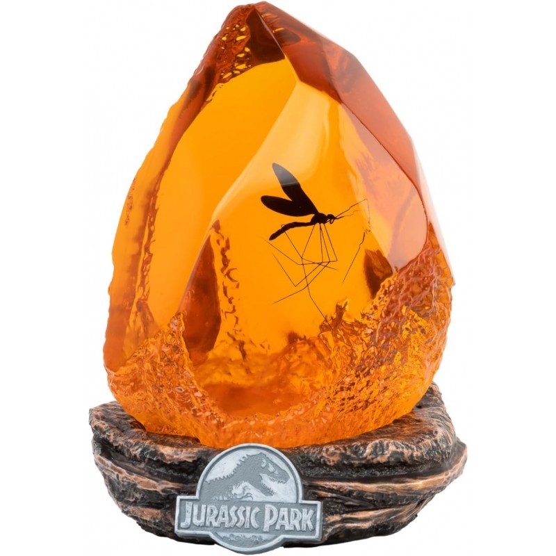 Lámpara Ámbar Jurassic Park 20 cms