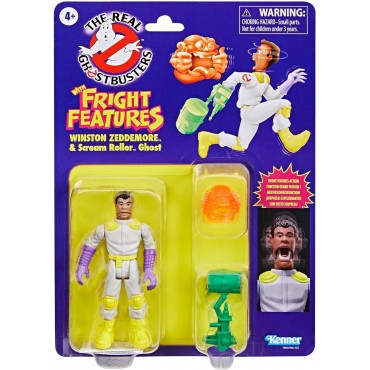 Figura Winston Zeddemore The Real Ghostbusters Articulada 13 cms