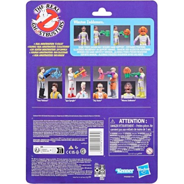 Figura Winston Zeddemore The Real Ghostbusters Articulada 13 cms