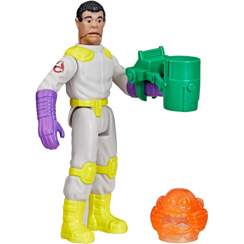 Figura Winston Zeddemore The Real Ghostbusters Articulada 13 cms