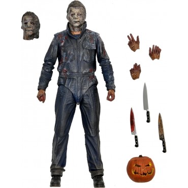 Figura Ultimate Michael Myers Halloween Ends Articulada 18 cms