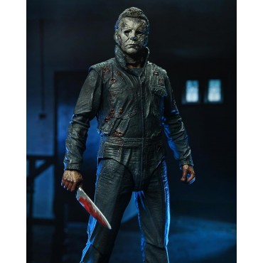 Figura Ultimate Michael Myers Halloween Ends Articulada 18 cms