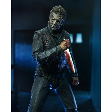 Figura Ultimate Michael Myers Halloween Ends Articulada 18 cms