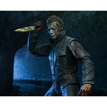Figura Ultimate Michael Myers Halloween Ends Articulada 18 cms